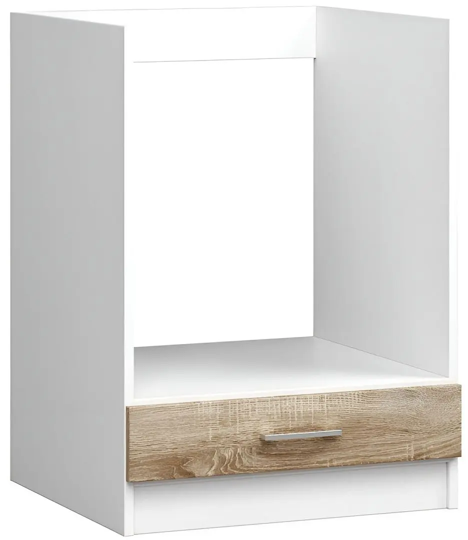 Modul inferior Akord Lima S60KU (White/Sonoma Oak)