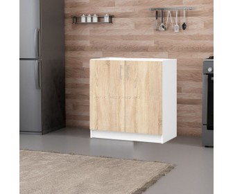 Нижний модуль Akord Lima S80ZL (White/Sonoma Oak)