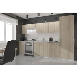 Penal Akord Lima S40/205/55 (White/Sonoma Oak) Thumb