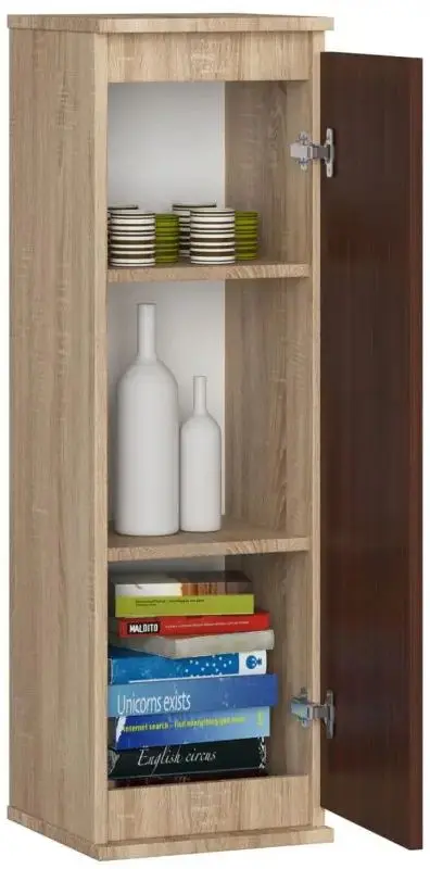 Dulap suspendat Akord W30 (Sonoma Oak/Wenge)