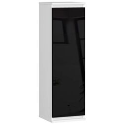 Dulap suspendat Akord W30 (White/Black Gloss)