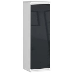 Dulap suspendat Akord W30 (White/Graphite Gloss)