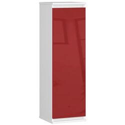 Dulap suspendat Akord W30 (White/Red Gloss)