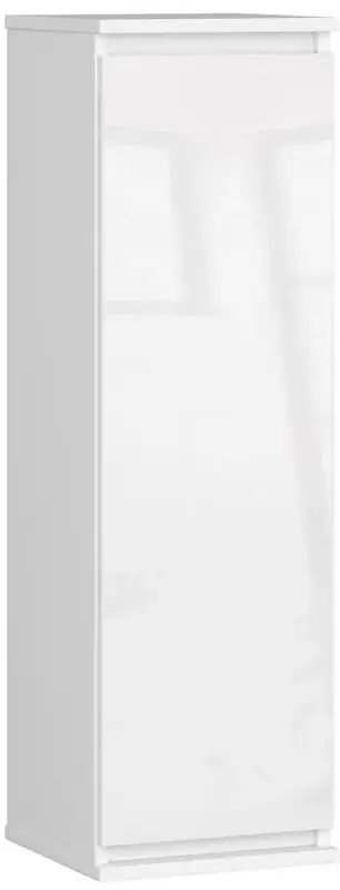 Dulap suspendat Akord W30 (White/White Gloss)