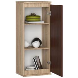 Dulap suspendat Akord W40 (Sonoma Oak/Wenge) Thumb