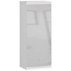 Dulap suspendat Akord W40 (White/Metallic Gloss)