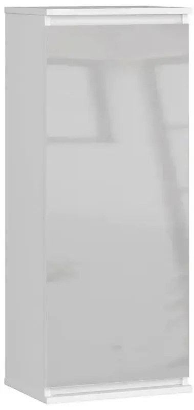 Dulap suspendat Akord W40 (White/Metallic Gloss)