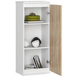 Dulap suspendat Akord W40 (White/Sonoma Oak) Thumb