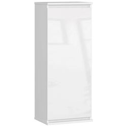 Dulap suspendat Akord W40 (White/White Gloss)