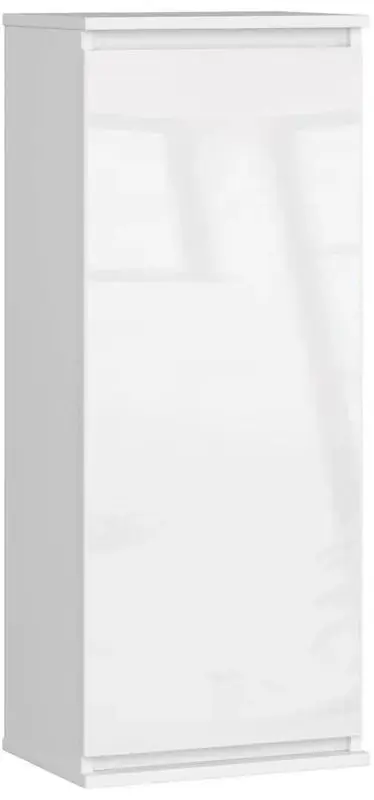 Dulap suspendat Akord W40 (White/White Gloss)