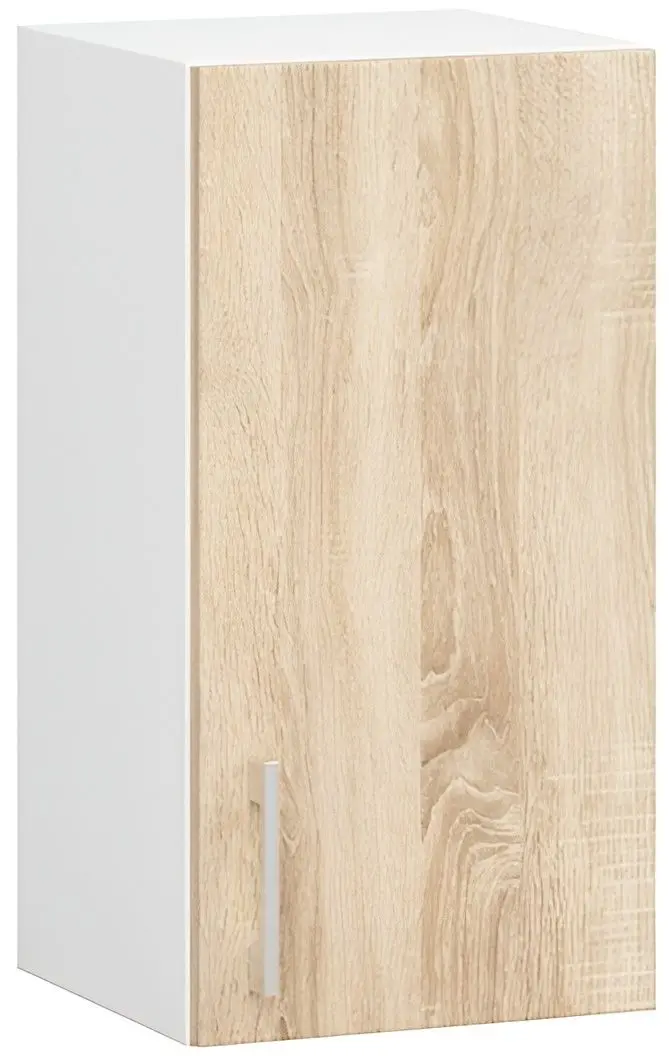 Modul superior Akord Lima W30/580 (White/Sonoma Oak)