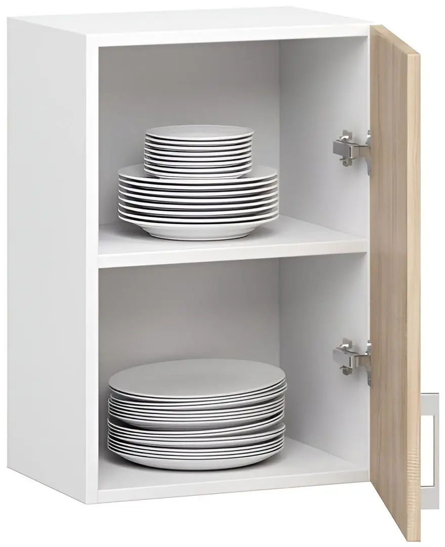 Modul superior Akord Lima W40/580 (White/Sonoma Oak)