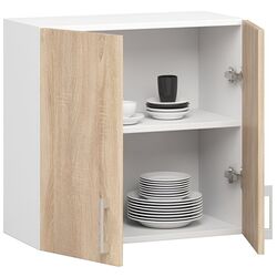 Modul superior Akord Lima W60/580 (White/Sonoma Oak) Thumb