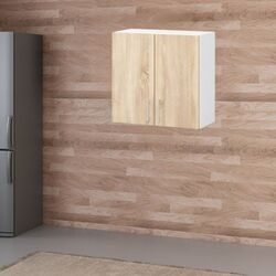 Modul superior Akord Lima W60/580 (White/Sonoma Oak)