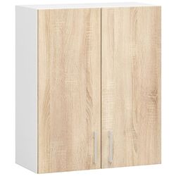 Modul superior Akord Lima W60/720 (White/Sonoma Oak) Thumb