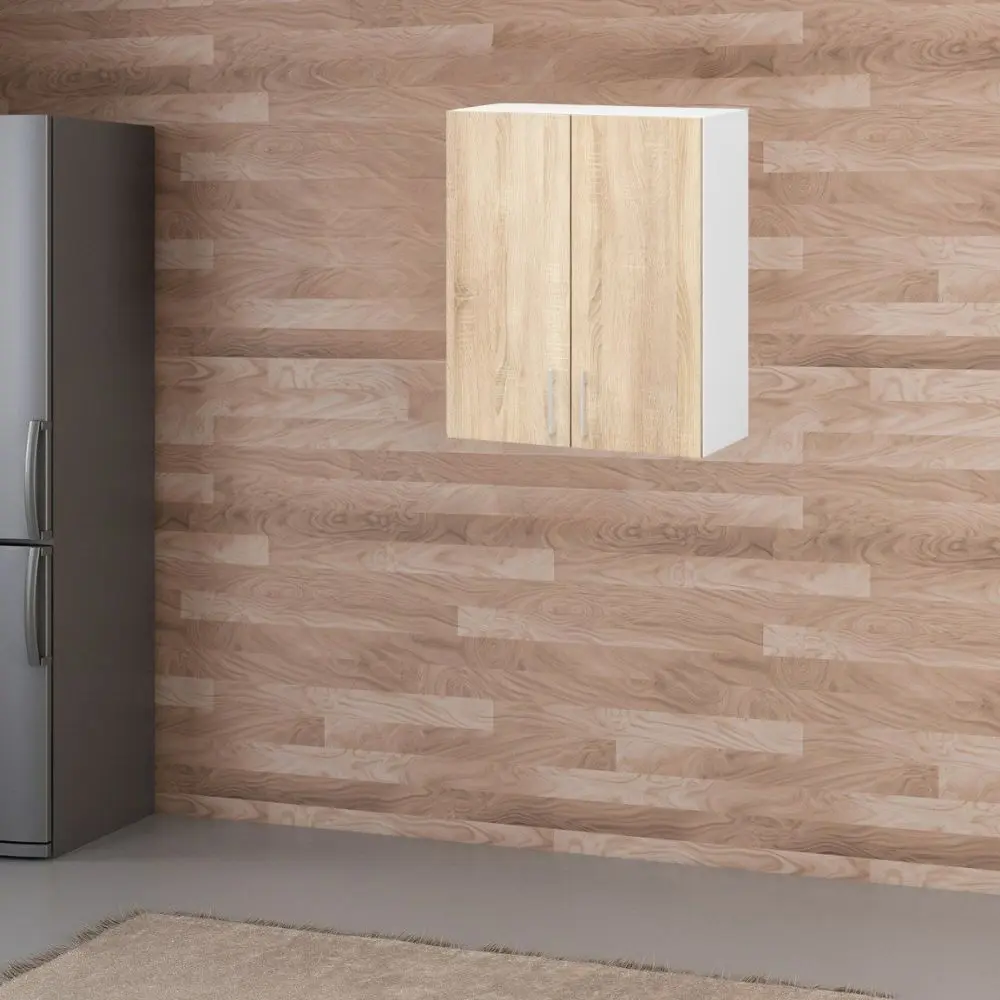 Modul superior Akord Lima W60/720 (White/Sonoma Oak)