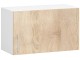 Modul superior Akord Lima W60 (White/Sonoma Oak)