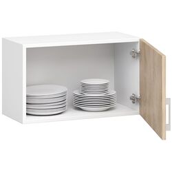 Верхний модуль Akord Lima W60 (White/Sonoma Oak) Thumb