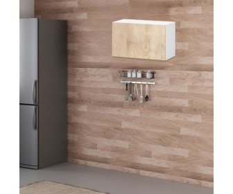 Modul superior Akord Lima W60 (White/Sonoma Oak)