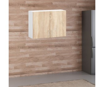 Modul superior Akord Lima W80/580 (White/Sonoma Oak)