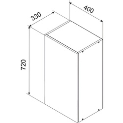 Modul superior Ambianta Astra 400 DS (Gri) Thumb