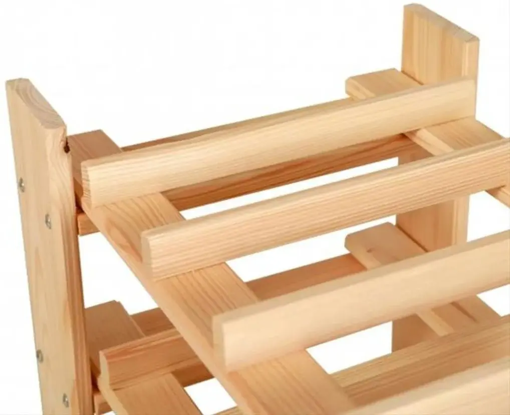 Etajera pentru sticle Axentia 133400 (Natural) - 6
