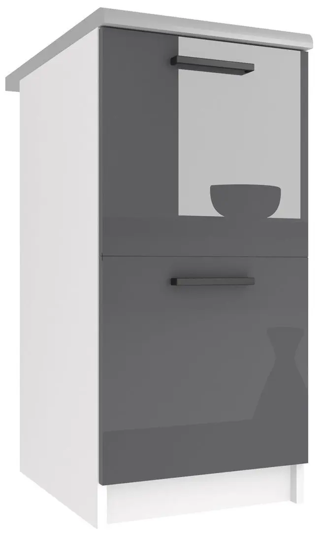 Modul inferior Belini INF SD2-40/0/WT/S/BB/B1 (Gray High Gloss)