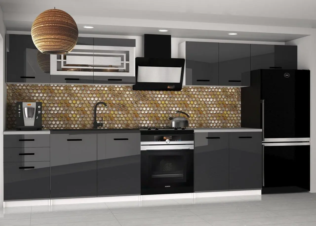 Modul inferior Belini INF SD80/0/WT/S/BB/B1 (Gray High Gloss)