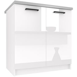 Modul inferior Belini INF SD80/0/WT/W/BB/B1 (White High Gloss)