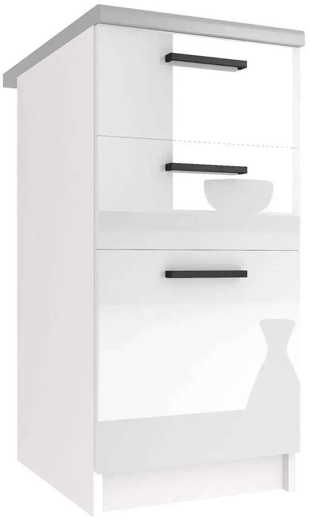 Modul inferior Belini INF SDSZ40/1/WT/W/BB/B1 (White High Gloss)