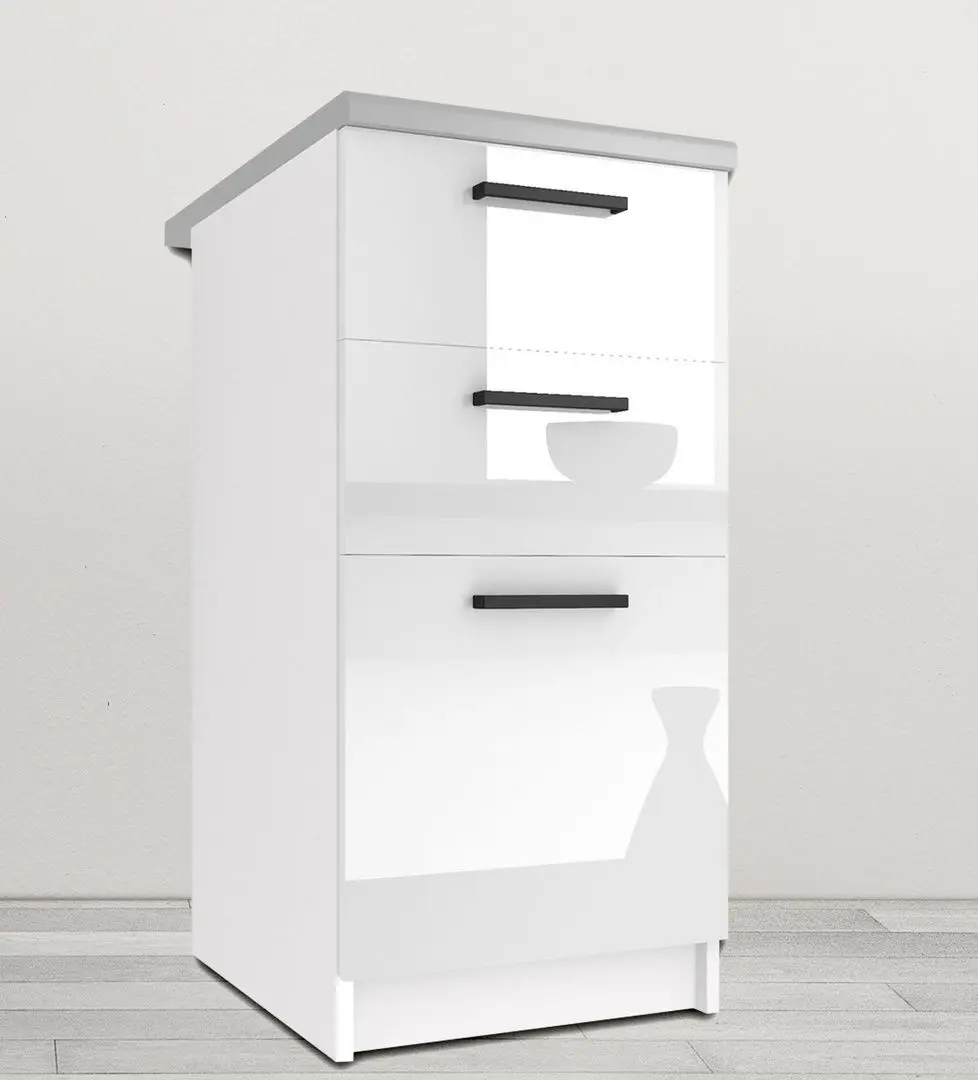 Modul inferior Belini INF SDSZ40/1/WT/W/BB/B1 (White High Gloss)