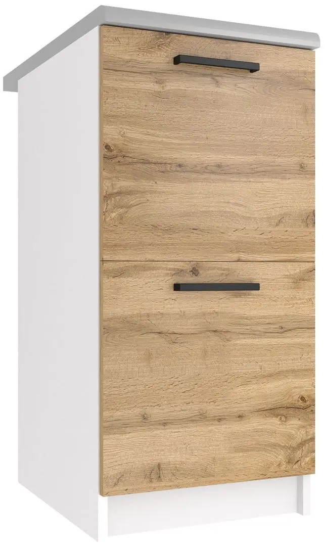 Нижний модуль Belini TOR SD2-40/0/WT/DW/BB/B1 (Wotan Oak)