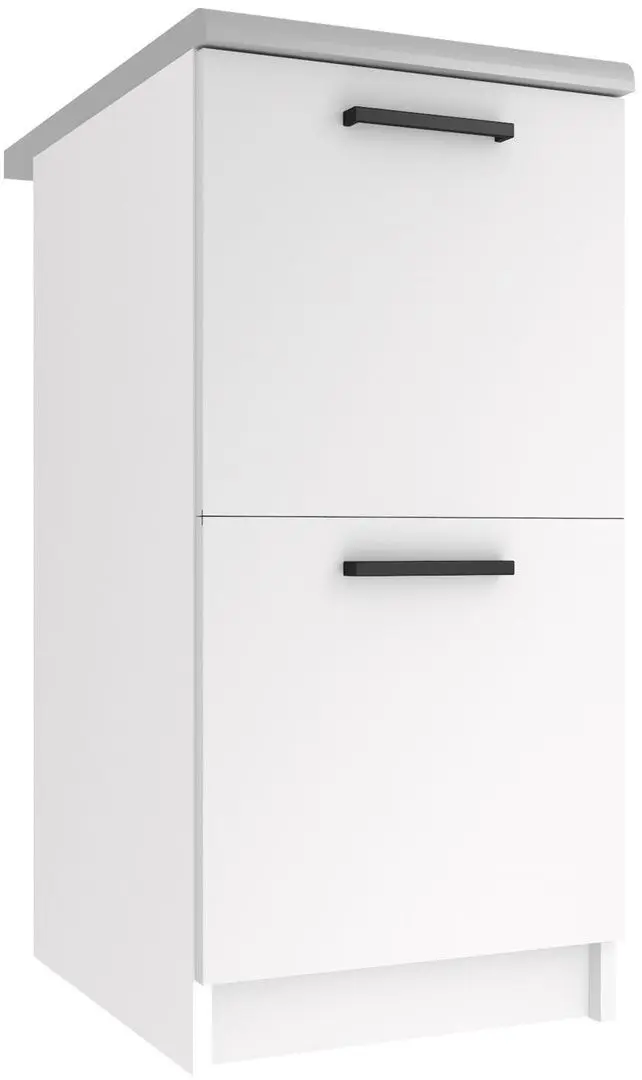 Нижний модуль Belini TOR SD2-40/0/WT/WT/BB/B1 (White Matt)