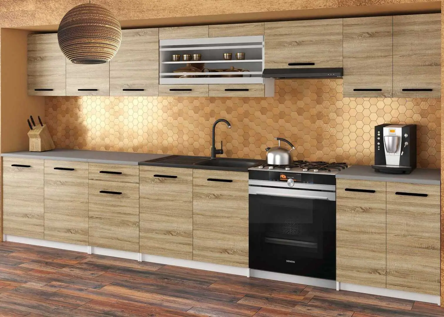 Modul inferior Belini TOR SDSZ1-40/1/WT/DS/BB/B1 (Sonoma Oak)