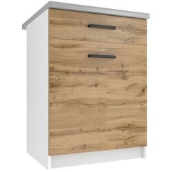 Нижний модуль Belini TOR SDSZ1-60/0/WT/DW/BB/B1 (Wotan Oak)