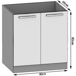 Modul inferior Belini TOR SDZ80/0/WT/WT/0/B1 (White Matt) Thumb