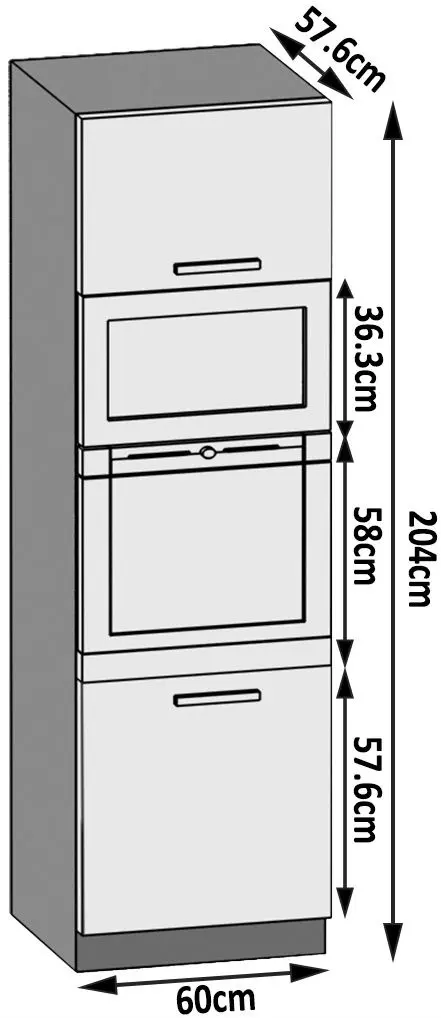 Penal Belini INF SSP60/1/WT/W/0/B1 (White High Gloss)