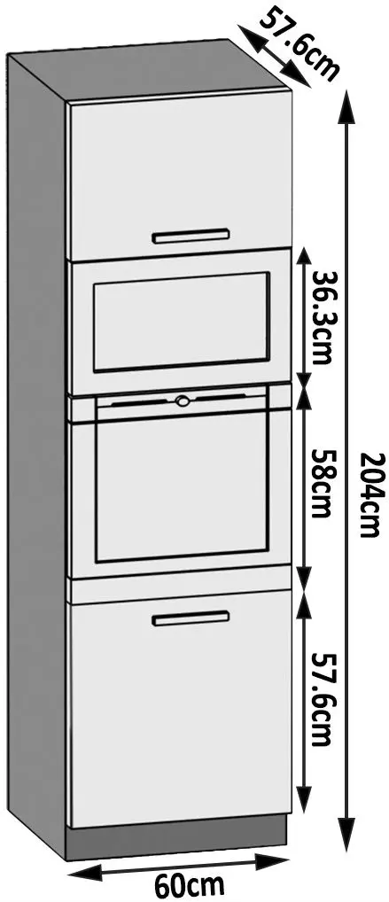 Penal Belini TOR SSP60/1/WT/DS/0/B1 (Sonoma Oak)