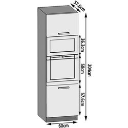 Penal Belini TOR SSP60/1/WT/DW/0/B1 (Wotan Oak) Thumb