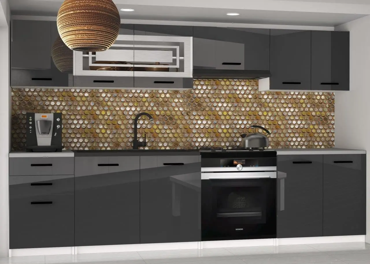 Modul superior Belini INF SGW80/2/WT/S/0/B1 (Gray High Gloss)