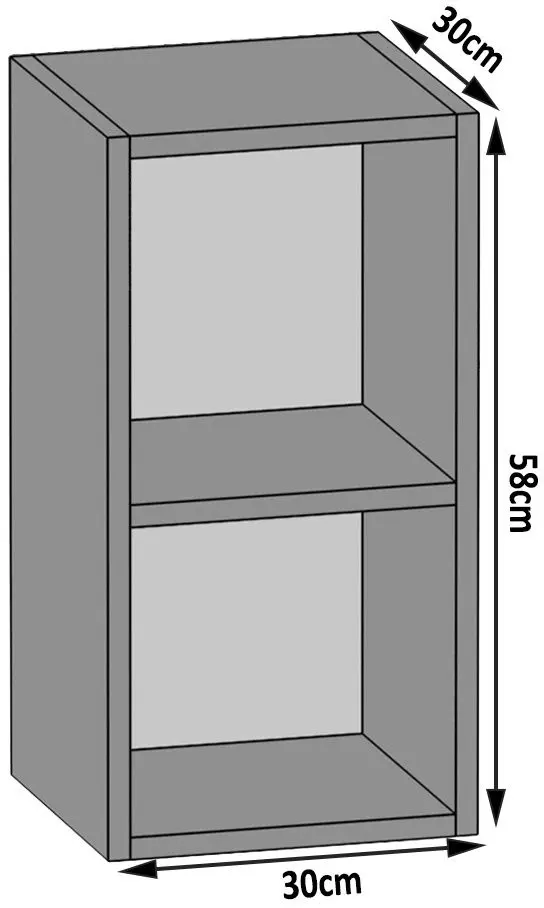 Modul superior Belini TOR SG30/1/WT/DW/0/B1 (Wotan Oak)
