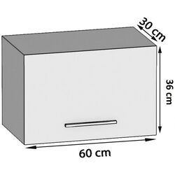 Верхний модуль Belini TOR SGP60/2/WT/DS/0/B1 (Sonoma Oak) Thumb