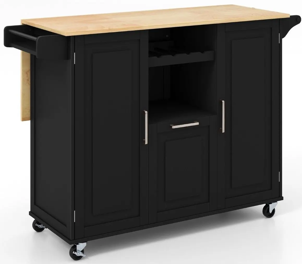 Сервировочная тележка Costway KC53799BK (Black) - 3