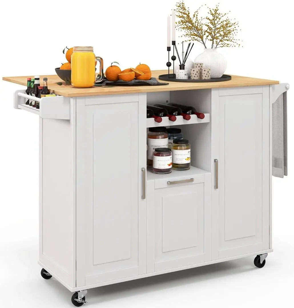 Сервировочная тележка Costway KC53799WH (White) - 4