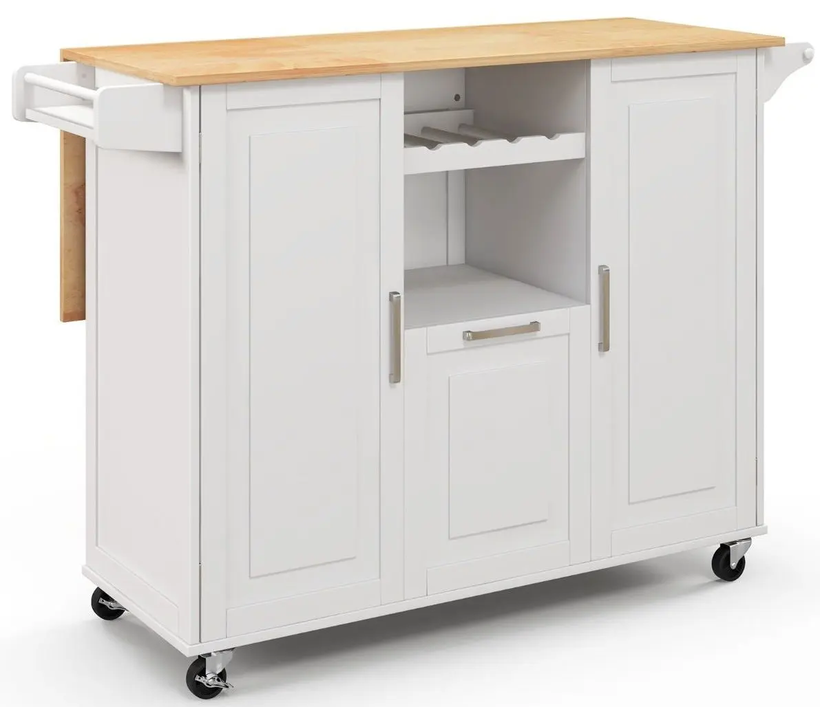 Сервировочная тележка Costway KC53799WH (White) - 3