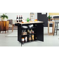 Сервировочная тележка Costway KC54246BK (Black) Thumb