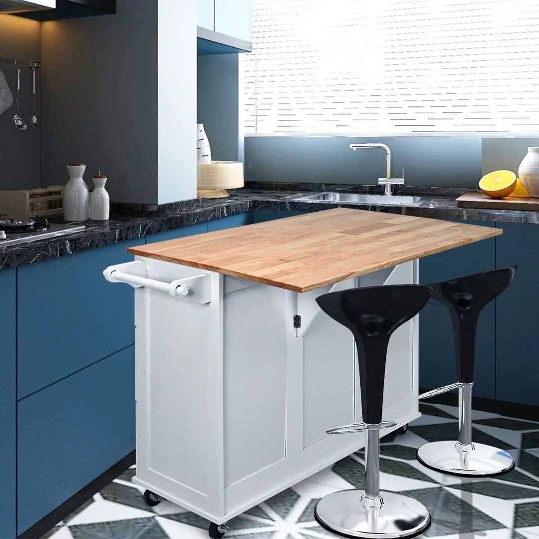 Сервировочная тележка Costway KC54246WH (White) - 2