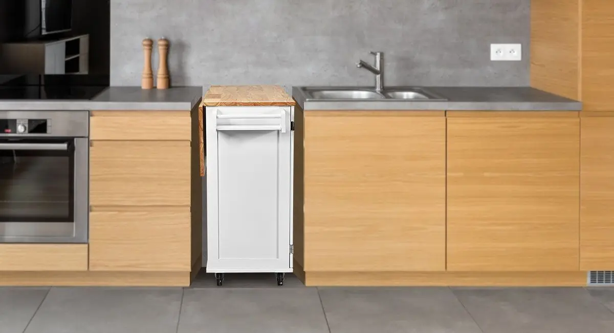 Сервировочная тележка Costway KC54246WH (White) - 7