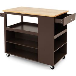 Сервировочная тележка Costway KC55161CF (Brown) Thumb