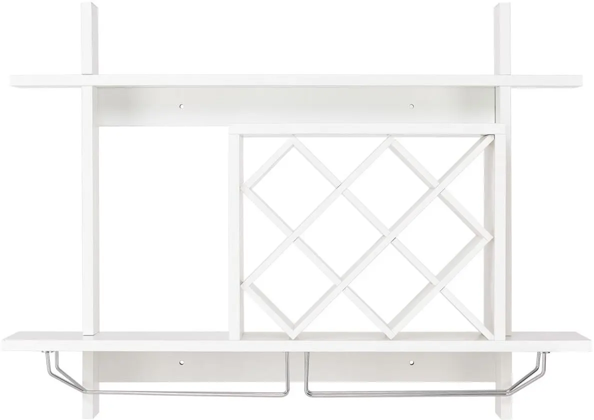 Raft pentru sticle Costway HW57399WH (White)